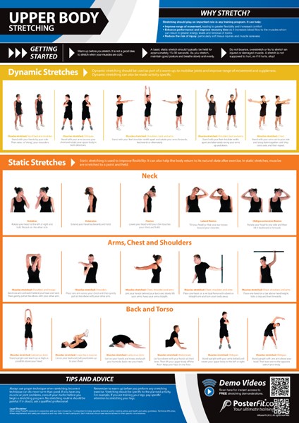 upper body poster 19 95 gymwarehouse maintenance chart for equipment
