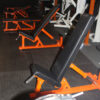 Auto Adjustable Gym Bench Orange