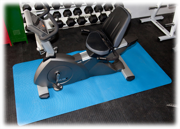 Roll up Blue Gym Mat
