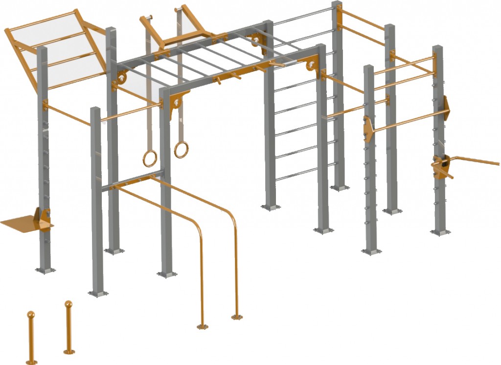 Medium Indoor Gym Training Rig