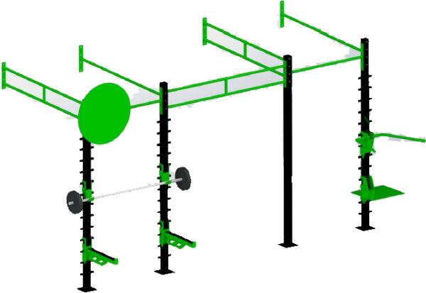 Medium Wall Mounted Gym Training Rig