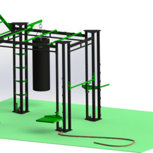 Small Indoor Gym Training Rig