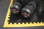 Free Weights Gym Rubber Interlocking Tiles