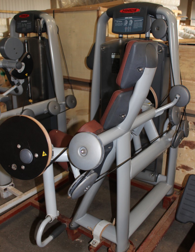Commercial Gym Iso Biceps Curl Resistance MAchine