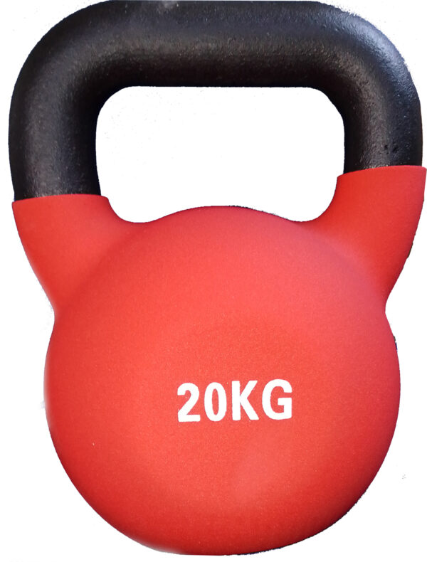 Gym Quality Neiprene Covered Cast Kettlebell