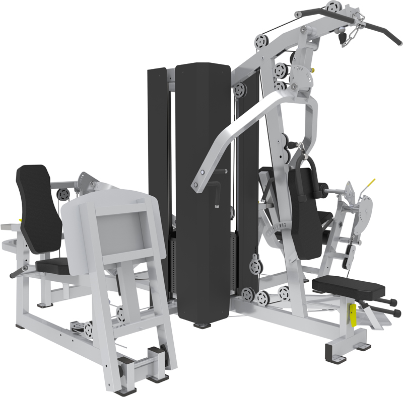 GYM 5 Station Multi Gym Pro Spec Commercial Gym Grade Professional Multi Station Multi Gym for Multiple users
