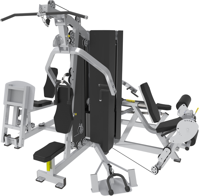 Gym 5 Station Multi Gym Commercial Spec Heavy Duty MultiGym